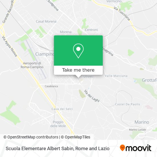 Scuola Elementare Albert Sabin map