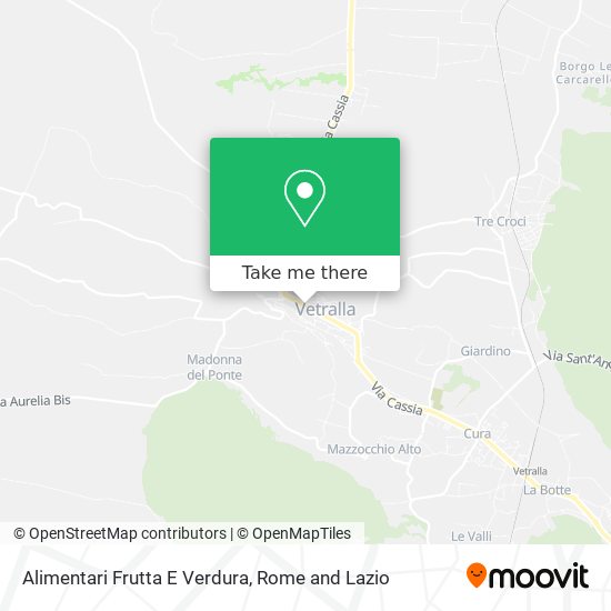Alimentari Frutta E Verdura map