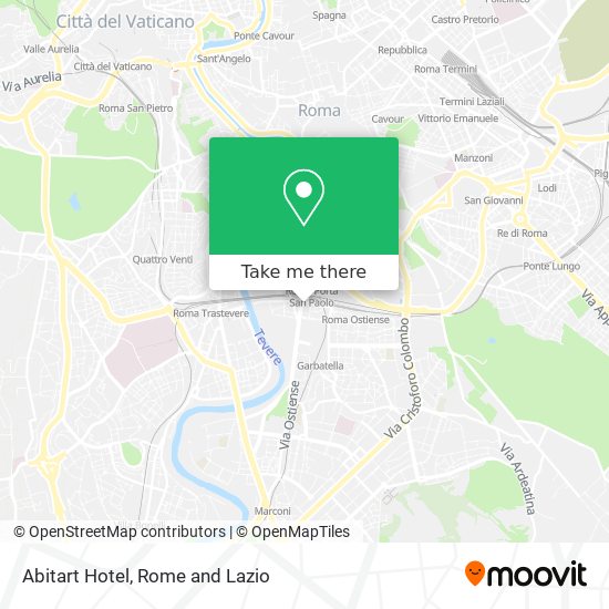 Abitart Hotel map