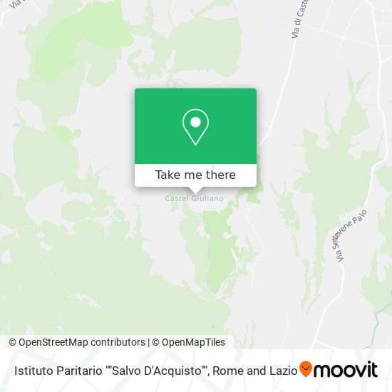 Istituto Paritario ""Salvo D'Acquisto"" map