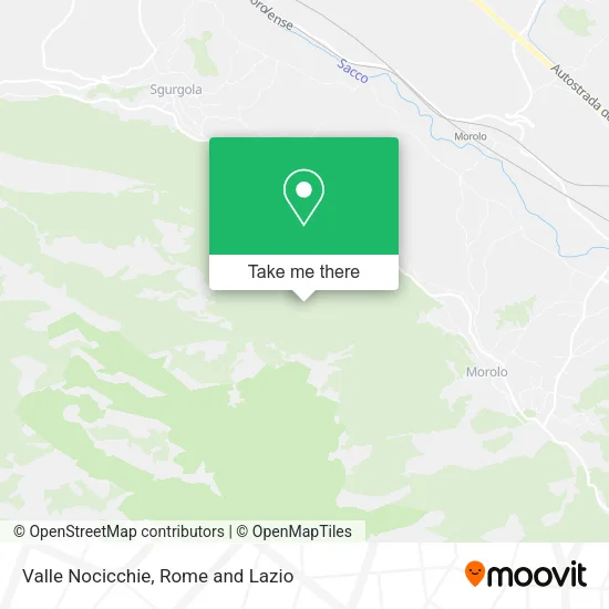Valle Nocicchie map