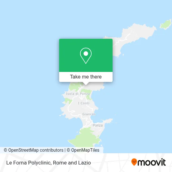 Le Forna Polyclinic map