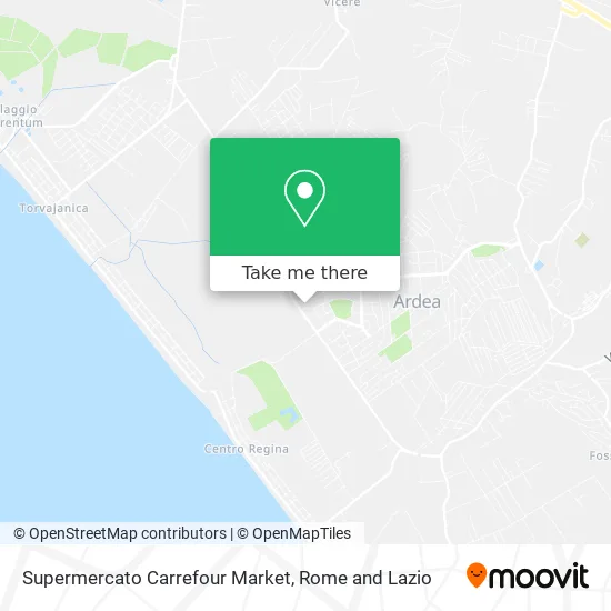 Carrefour Market Supermarket map