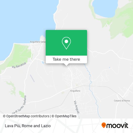 Lava Più map