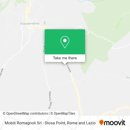 Romagnoli Furniture Srl - Stosa Point map