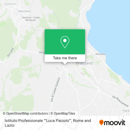 Luca Paciolo Professional Institute map