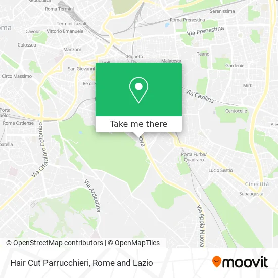 Hair Cut Hairdressers map