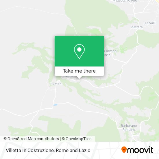 Villetta In Costruzione map