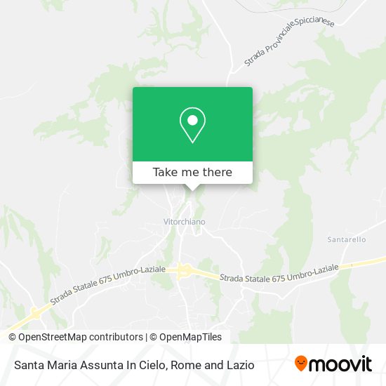 Santa Maria Assunta In Cielo map