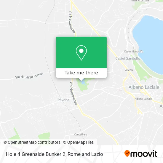 Hole 4 Greenside Bunker 2 map