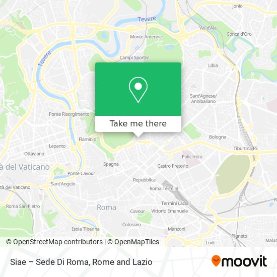 Siae – Sede Di Roma map