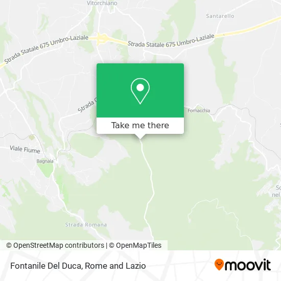 Fontanile Del Duca map