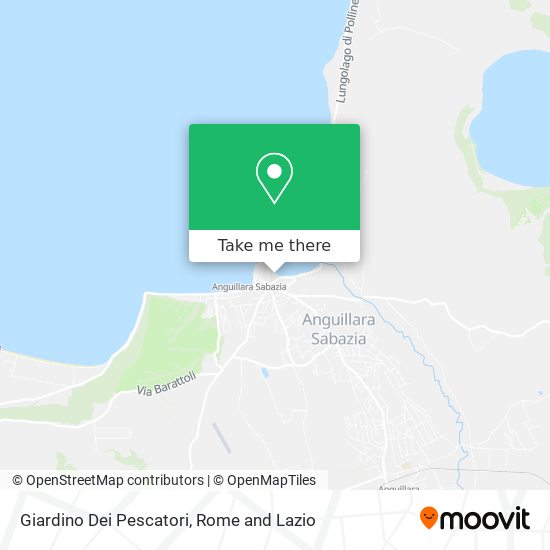 Giardino Dei Pescatori map