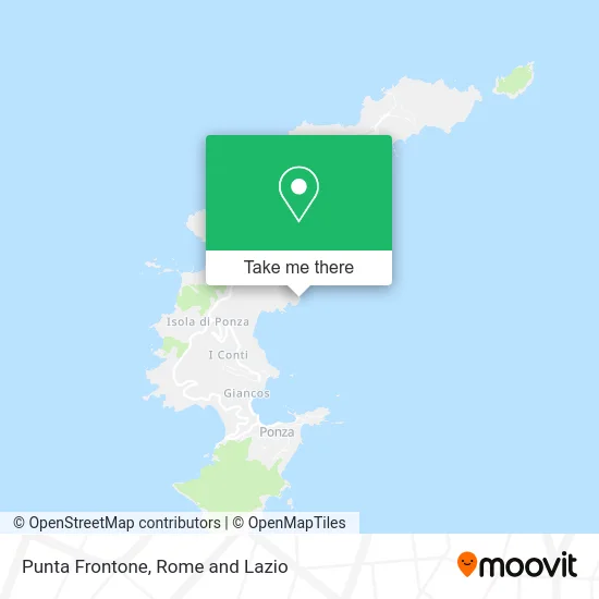Punta Frontone map
