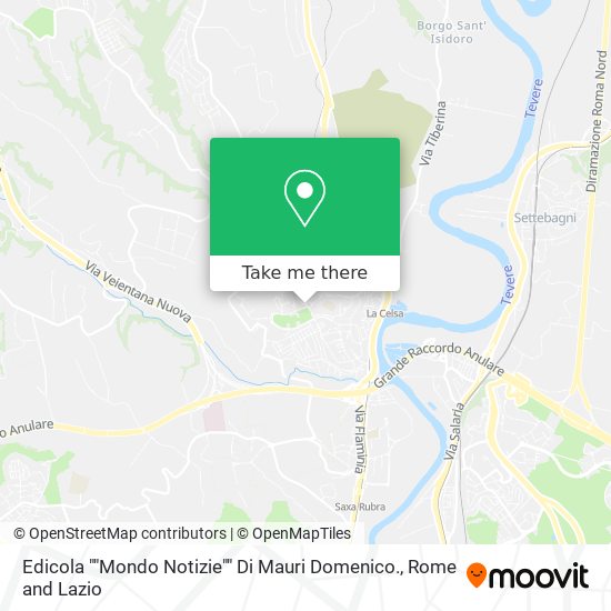 Edicola ""Mondo Notizie"" Di Mauri Domenico. map