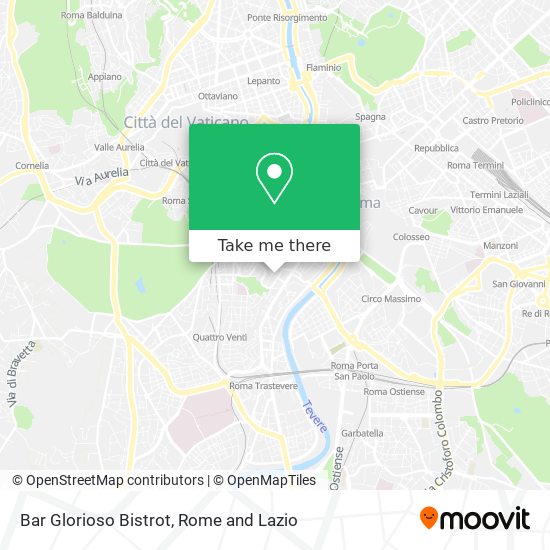 Bar Glorioso Bistrot map