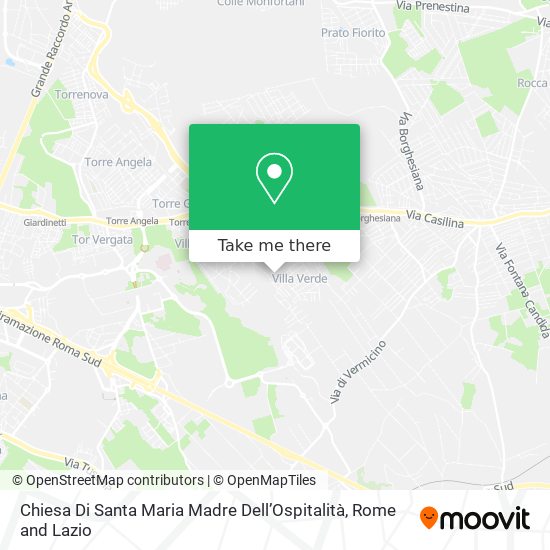 Chiesa Di Santa Maria Madre Dell’Ospitalità map