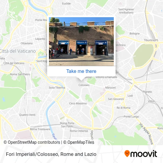 Imperial Forums/Colosseum map