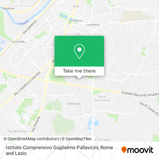 Istituto Comprensivo Guglielmo Pallavicini map