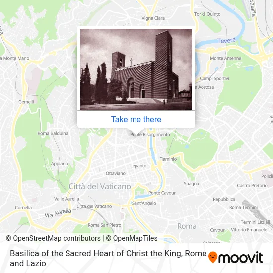 Basilica of the Sacred Heart of Christ the King map