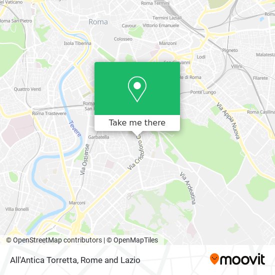 All'Antica Torretta map