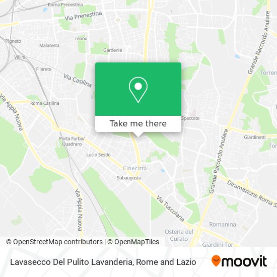 Lavasecco Del Pulito Lavanderia map