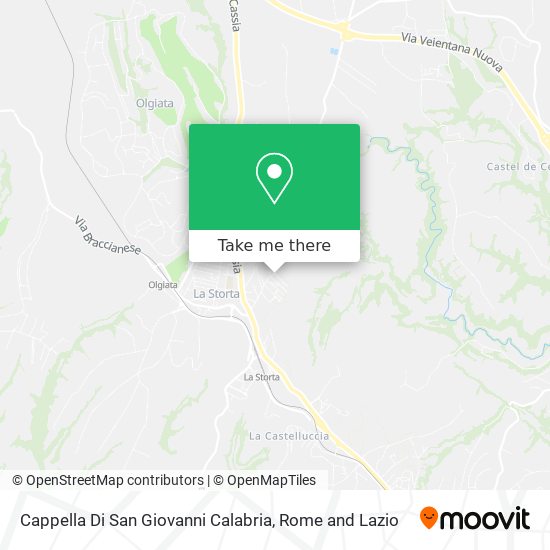 Cappella Di San Giovanni Calabria map