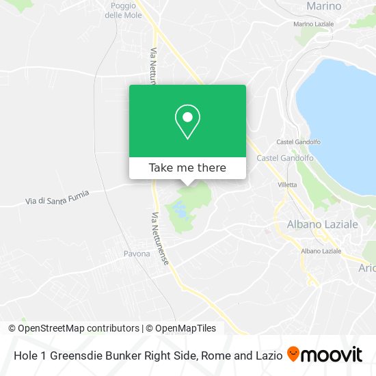 Hole 1 Greensdie Bunker Right Side map