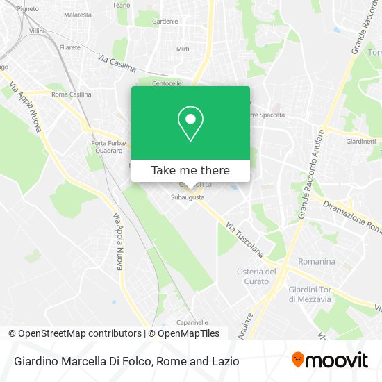 Giardino Marcella Di Folco map