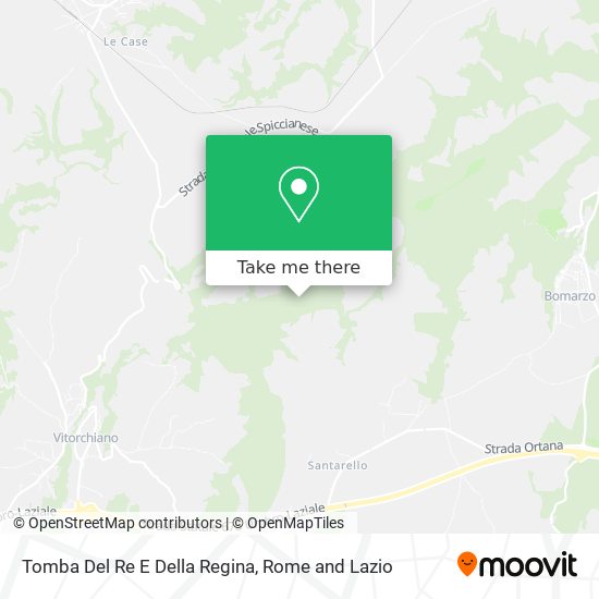 Tomba Del Re E Della Regina map