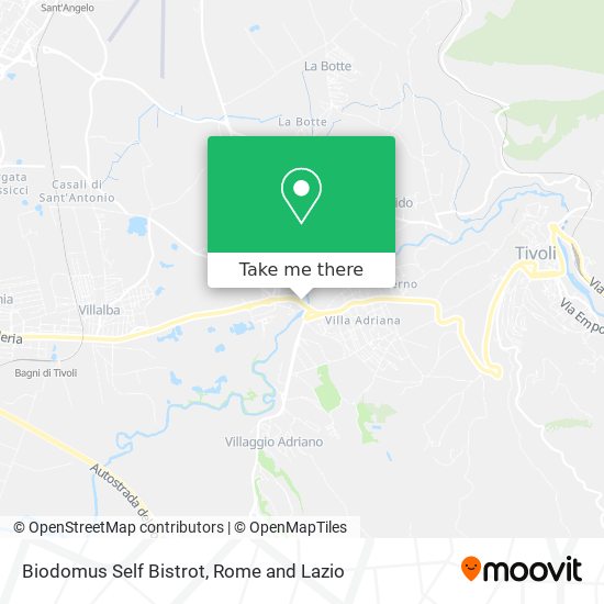 Biodomus Self Bistrot map
