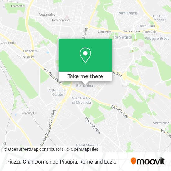 Piazza Gian Domenico Pisapia map