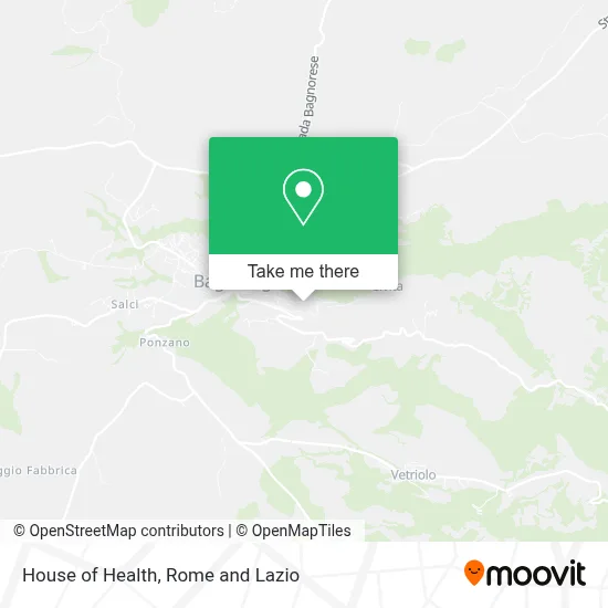 House of Health map