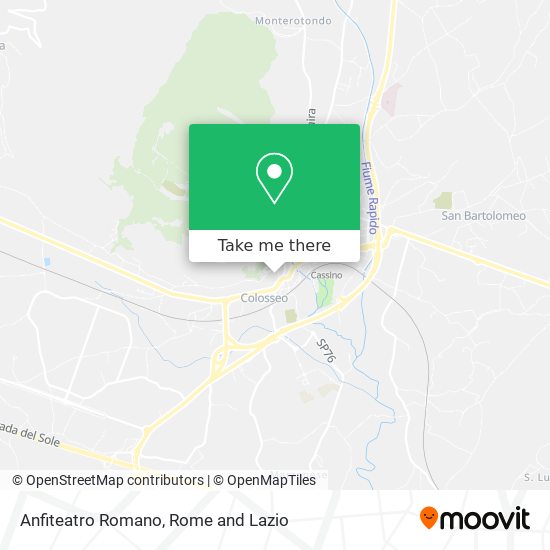 Anfiteatro Romano map