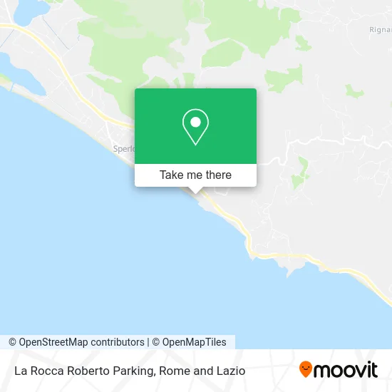 La Rocca Roberto Parking map