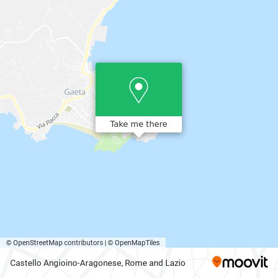 Castello Angioino-Aragonese map