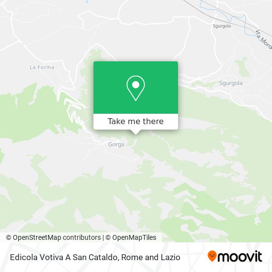 Edicola Votiva A San Cataldo map