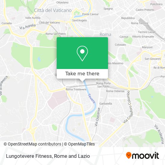 Lungotevere Fitness map