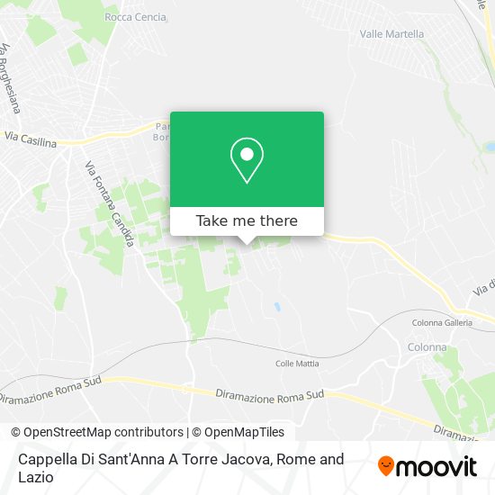 Cappella Di Sant'Anna A Torre Jacova map