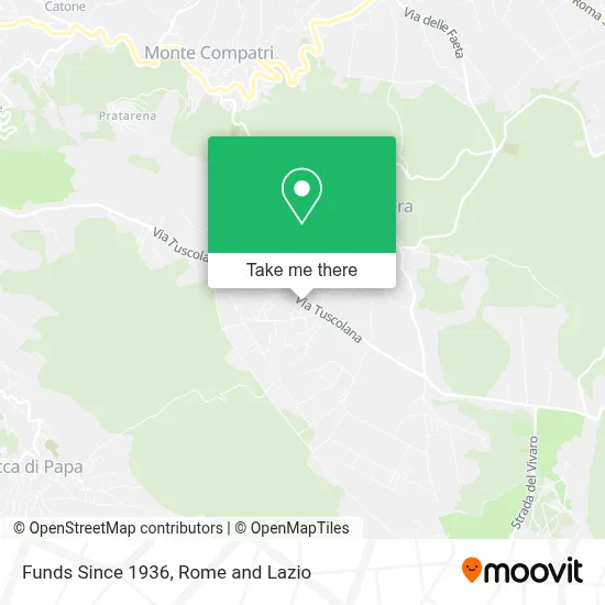 Funds Since 1936 map