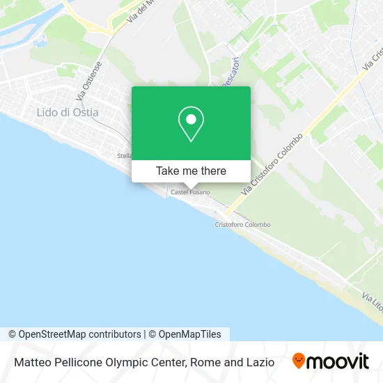 Matteo Pellicone Olympic Center map