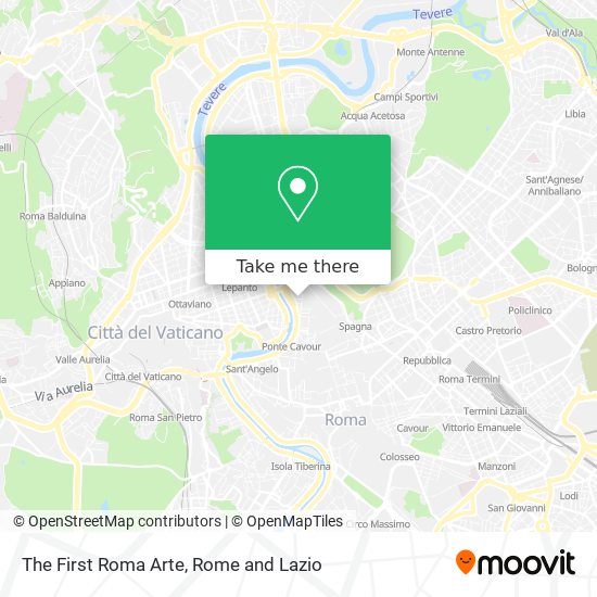 The First Roma Arte map