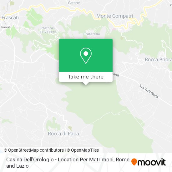 Casina Dell'Orologio - Location Per Matrimoni map