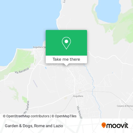 Garden & Dogs map