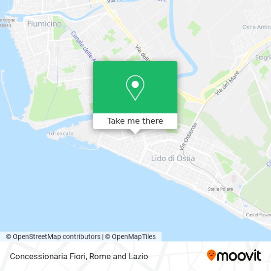 Concessionaria Fiori map