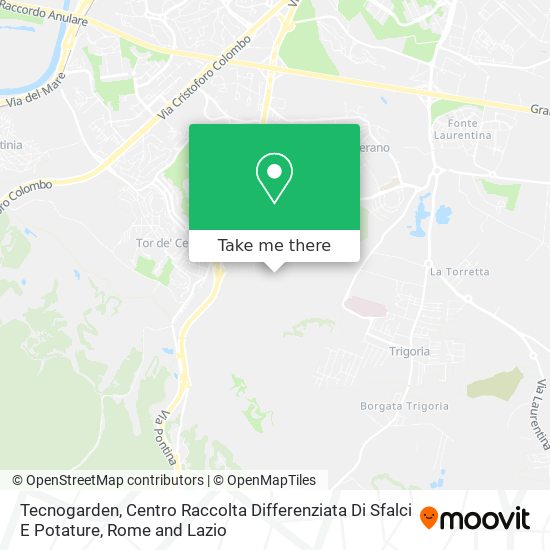 Tecnogarden, Centro Raccolta Differenziata Di Sfalci E Potature map