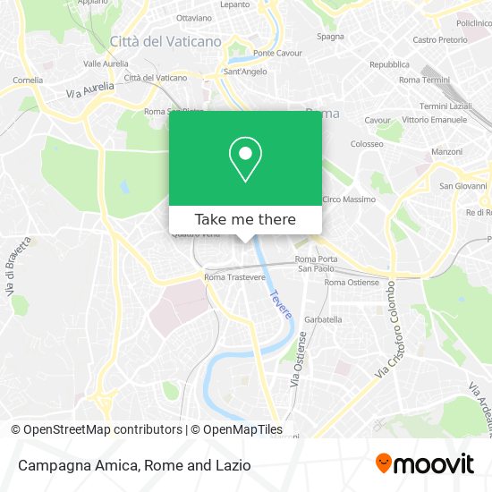 Campagna Amica map