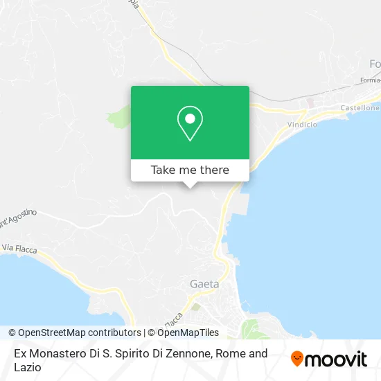 Former Monastery of S. Spirito Di Zennone map