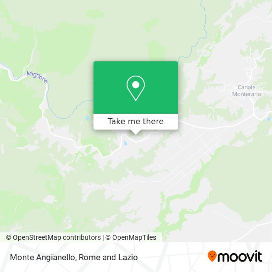 Monte Angianello map