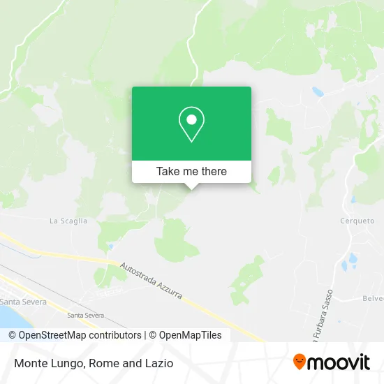 Mount Lungo map